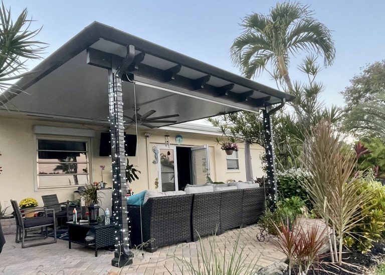 Bronze Contempo Patio Roofing
