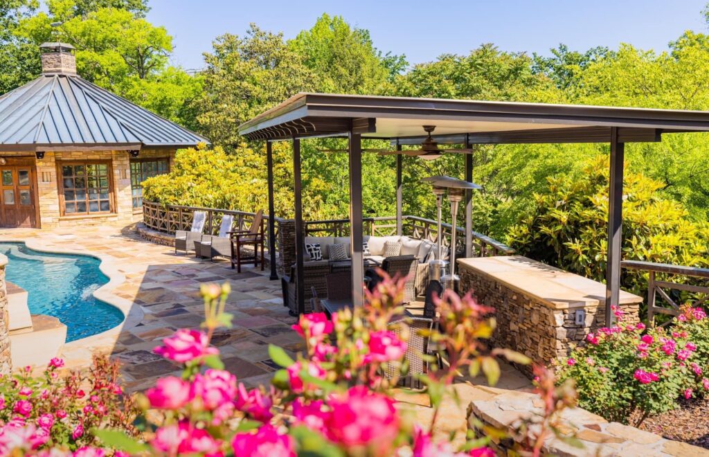Renaissance Patio Contempo Patio Cover Free Standing